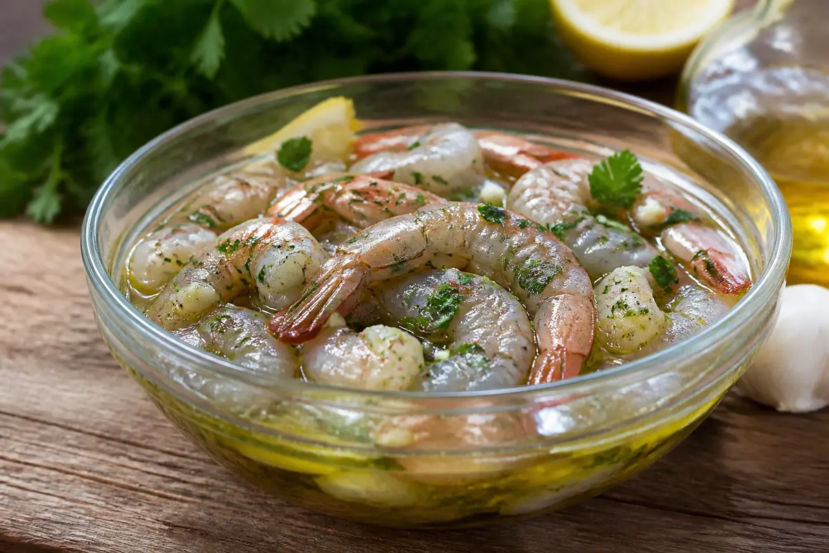 Apéro sans cuisson : Recette facile de crevettes marinées citronnée