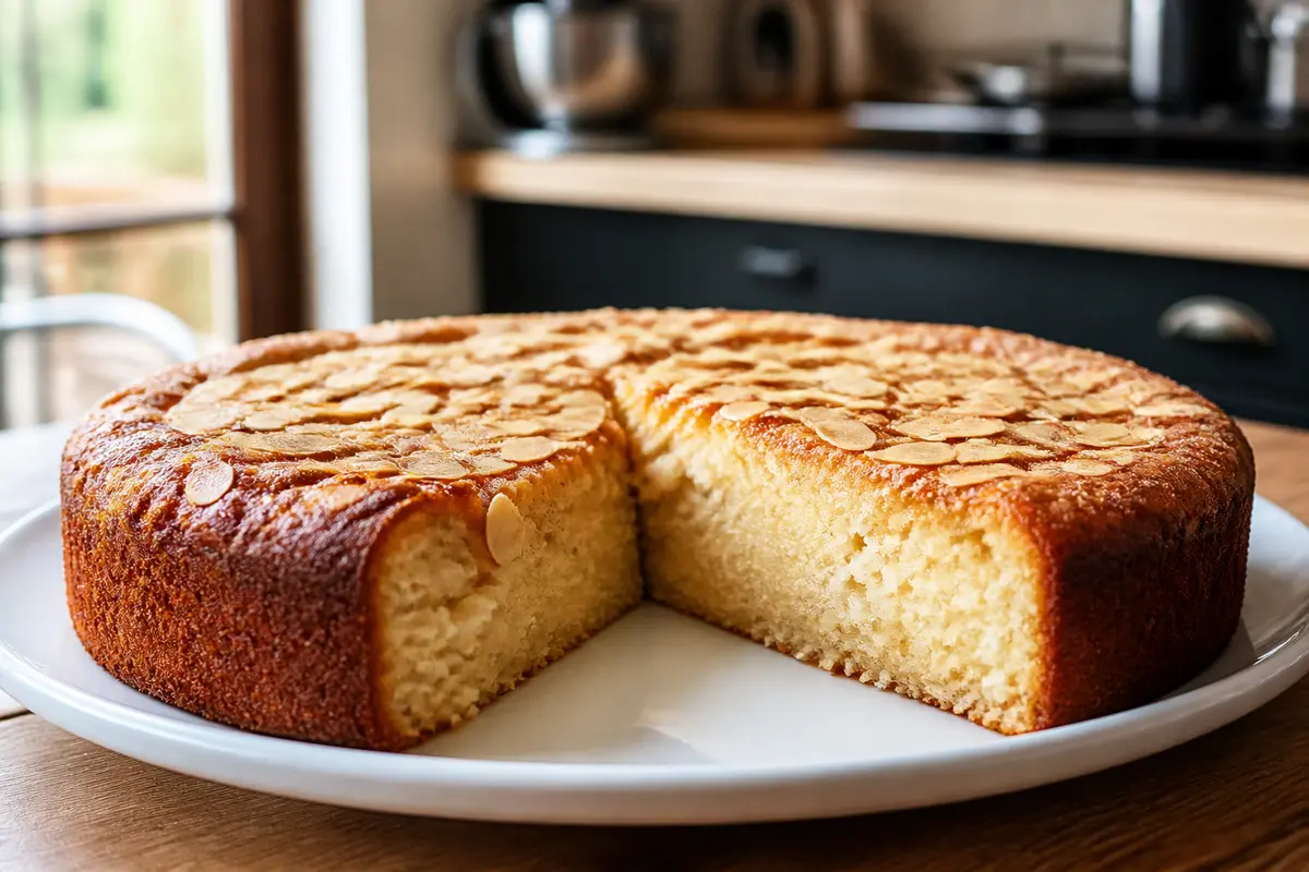 Gâteau ultra fondant à l’amande si simple et trop bon